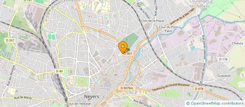 localisation de l'entreprise INDIVISION GHARBI - LOUYER à NEVERS