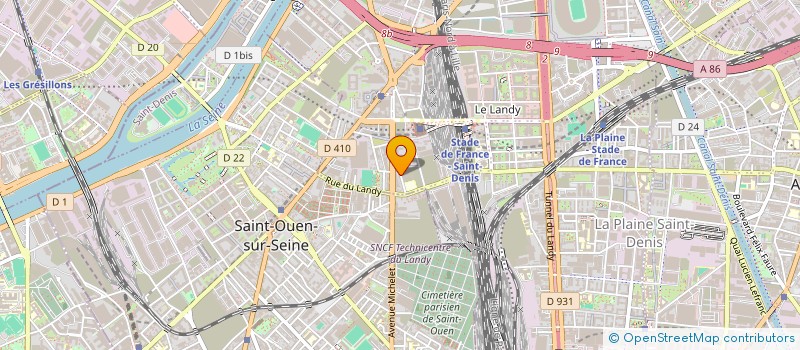 localisation de l'entreprise INDIVISION GHARIB TISSIER  SAINT-DENIS