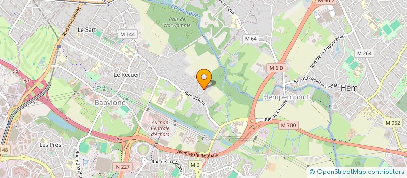 localisation de l'entreprise INDIVISION GHEYSSENS - COUSTENOBLE à ARRAS