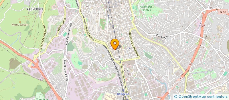 localisation de l'entreprise INDIVISION GHITA-GHODBANE  SAINT-ETIENNE