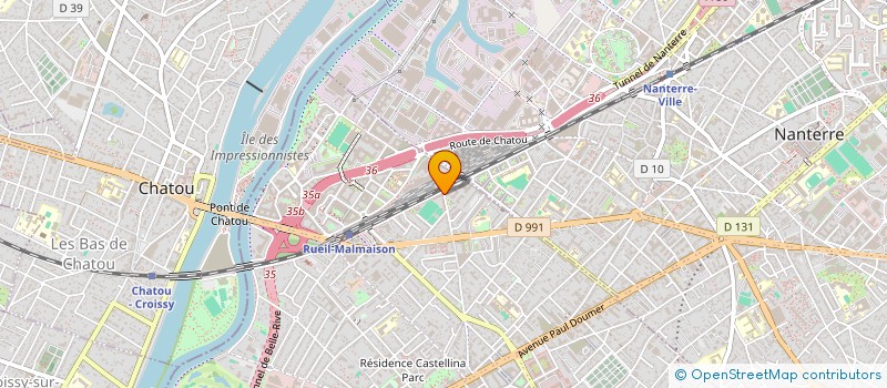 localisation de l'entreprise INDIVISION GHORBEL  RUEIL-MALMAISON