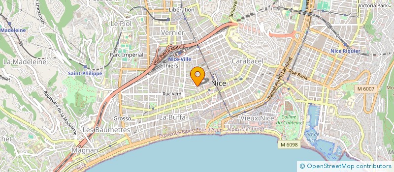 localisation de l'entreprise INDIVISION GIACOBI WIRTENSOHN à NICE