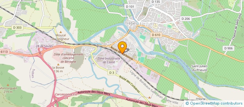 localisation de l'entreprise INDIVISION GIBERT  BARBAIRA