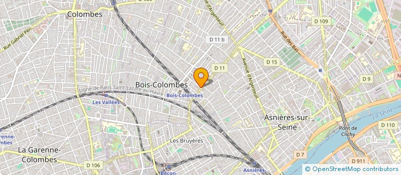localisation de l'entreprise INDIVISION GIBOURDEL à BOIS-COLOMBES
