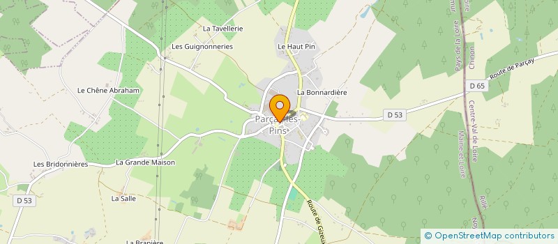 localisation de l'entreprise INDIVISION GIFFARD HUARD  VERNOIL-LE-FOURRIER