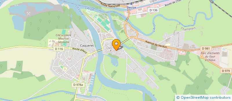 localisation de l'entreprise INDIVISION GIGOT-LE DIRACH  DECIZE