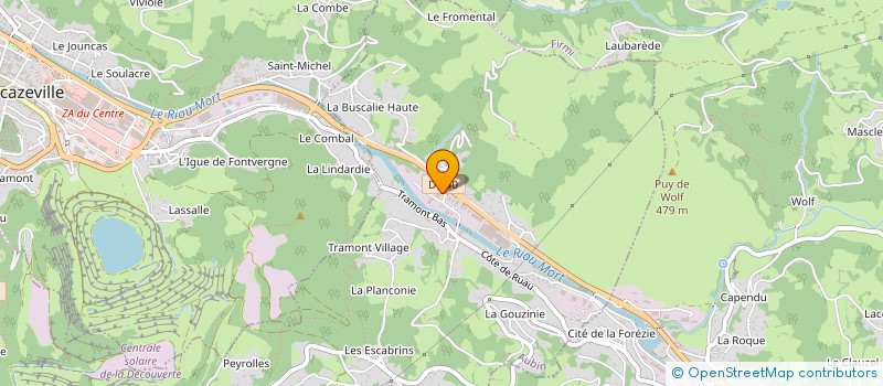 localisation de l'entreprise INDIVISION GIL ET JOEL ROMIGUIERE  AUBIN