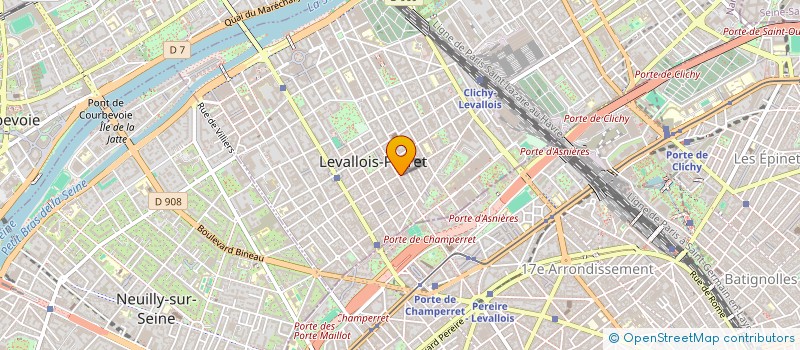 localisation de l'entreprise INDIVISION GIL - IEM à LEVALLOIS-PERRET