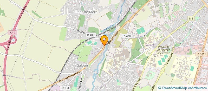 localisation de l'entreprise INDIVISION GILBERT  PONT-DE-METZ