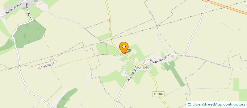 localisation de l'entreprise INDIVISION GILLES GAMBIER  BEAUVOIS