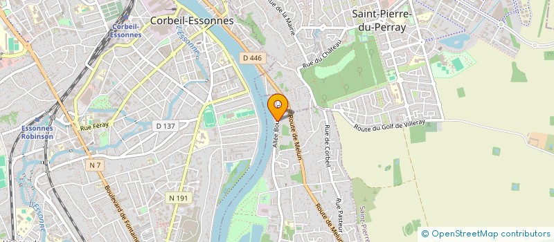 localisation de l'entreprise INDIVISION GILLET à SAINTRY-SUR-SEINE