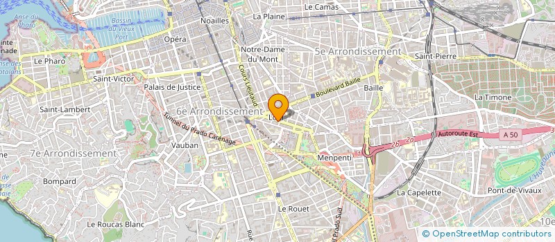 localisation de l'entreprise INDIVISION GIMENEZ-LOMBARDO  MARSEILLE