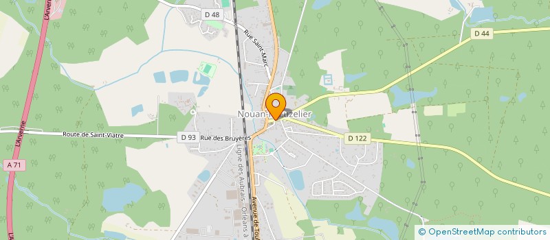 localisation de l'entreprise INDIVISION GINETTE HENRY  NOUAN-LE-FUZELIER