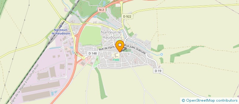 localisation de l'entreprise INDIVISION GIOVANNINI - MAITTE  NANTEUIL-LE-HAUDOUIN