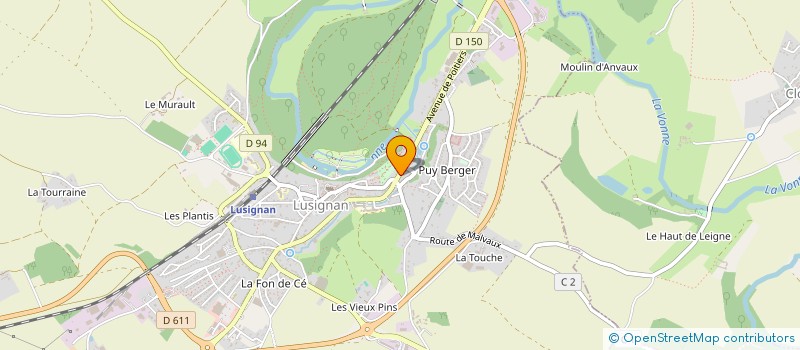 localisation de l'entreprise INDIVISION GIRARD  LUSIGNAN