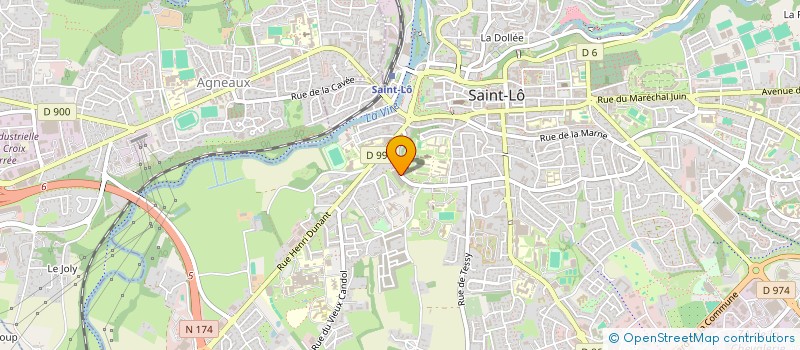 localisation de l'entreprise INDIVISION GIRARD BARBIER  SAINT-LO