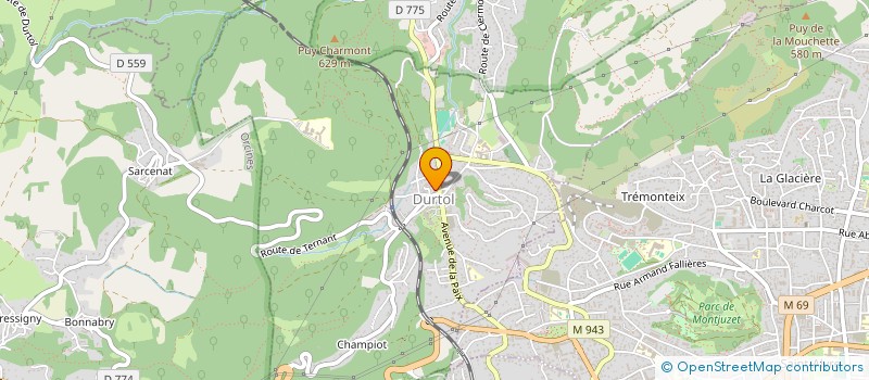 localisation de l'entreprise INDIVISION GIRARD J.MICHEL PIERRE YVES  DURTOL