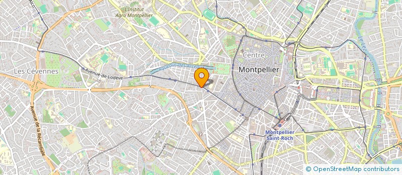 localisation de l'entreprise INDIVISION GIRARD PORZIER à MONTPELLIER