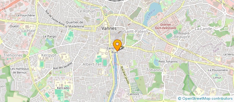 localisation de l'entreprise INDIVISION GIRARDEAU DE LA GARZA à VANNES