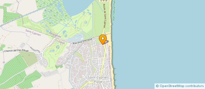 localisation de l'entreprise INDIVISION GIRAUD - BAUTISTA HITA  SAINT-CYPRIEN