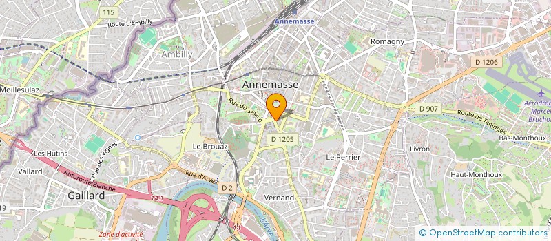 localisation de l'entreprise INDIVISION GIRAUD GARRY  ANNEMASSE