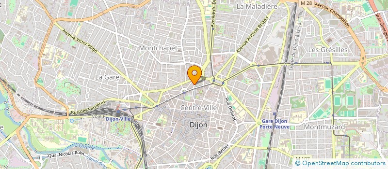 localisation de l'entreprise INDIVISION GIRAULT  DIJON