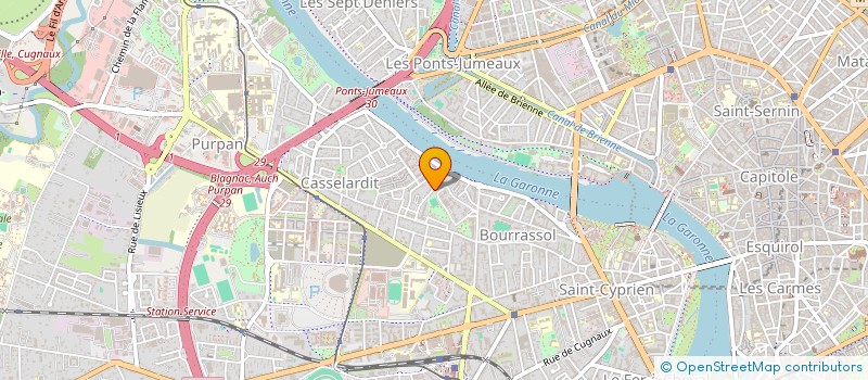 localisation de l'entreprise INDIVISION GIRON LE MARTIN à TOULOUSE