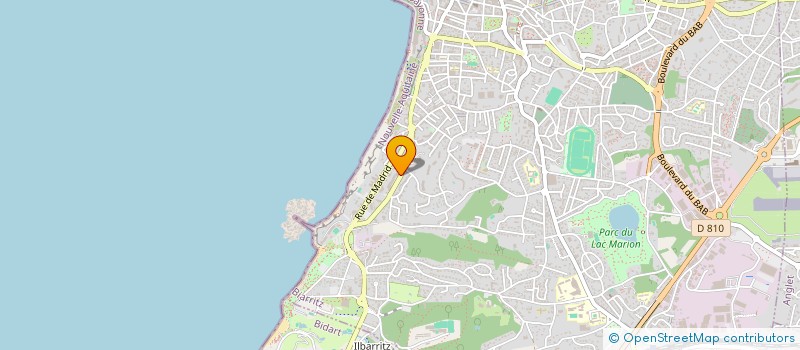 localisation de l'entreprise INDIVISION GISCARD à BIARRITZ
