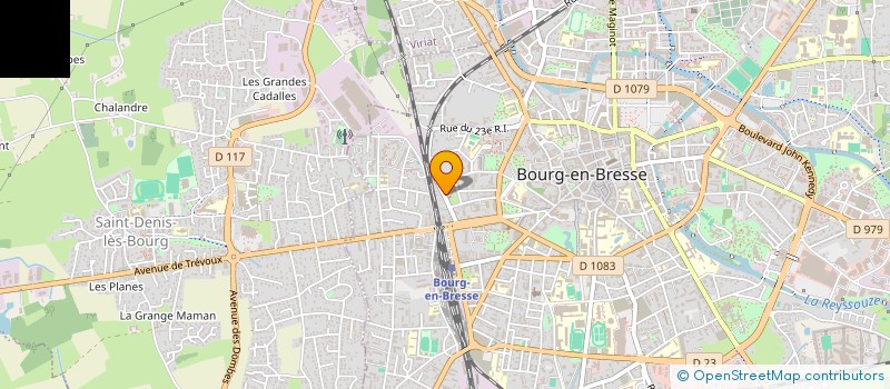 localisation de l'entreprise INDIVISION GIUSTO RENAULT à BOURG-EN-BRESSE