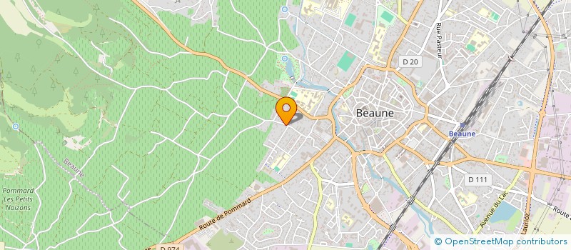 localisation de l'entreprise INDIVISION GIZARDIN FREDERIC ET ANNABELLE à BEAUNE