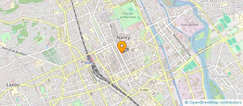 localisation de l'entreprise INDIVISION GLAD  NANCY