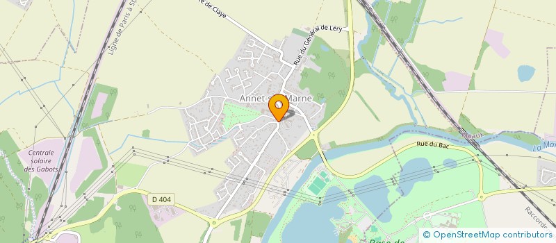 localisation de l'entreprise INDIVISION GLORIANT - MOTTRON  ANNET-SUR-MARNE