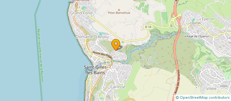 localisation de l'entreprise INDIVISION GOBERT  SAINT-PAUL