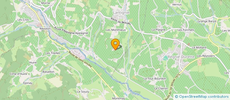 localisation de l'entreprise INDIVISION GOBET  LANTIGNIE