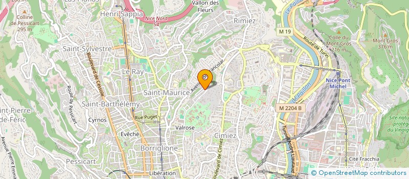 localisation de l'entreprise INDIVISION GODART PRIETO à NICE