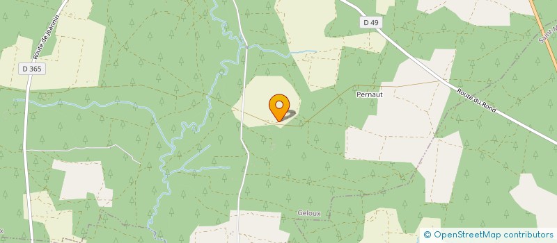 localisation de l'entreprise INDIVISION GODET  GELOUX