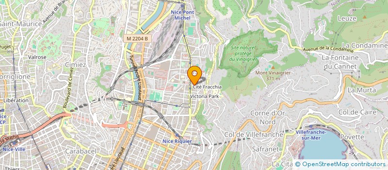 localisation de l'entreprise INDIVISION GODET à NICE