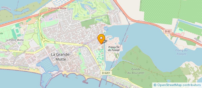 localisation de l'entreprise INDIVISION GOETTLE  LA GRANDE-MOTTE