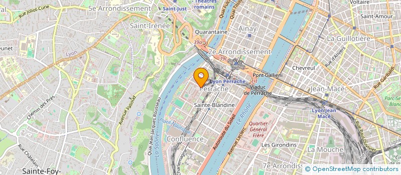 localisation de l'entreprise INDIVISION GOGUELAT à LYON