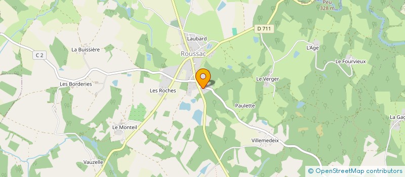 localisation de l'entreprise INDIVISION GOLFIER à SAINT-PARDOUX-LE-LAC
