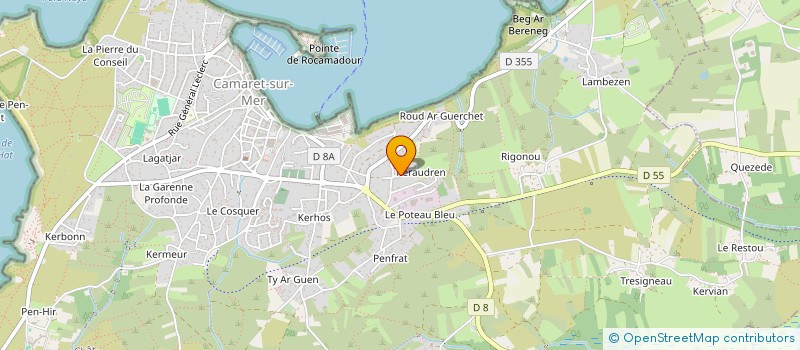 localisation de l'entreprise INDIVISION GOLHEN & DAGORN  CAMARET-SUR-MER