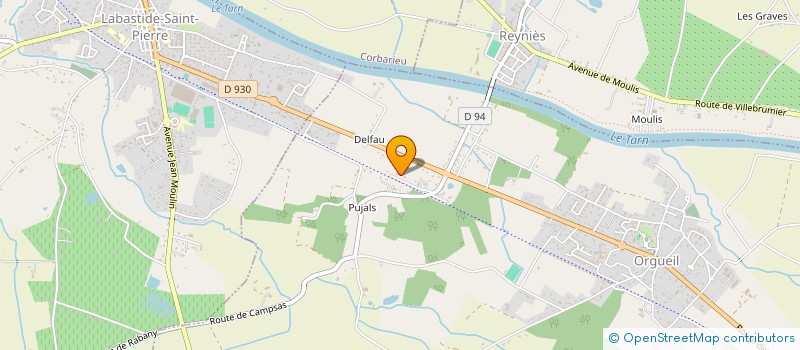 localisation de l'entreprise INDIVISION GOMBAO  ORGUEIL