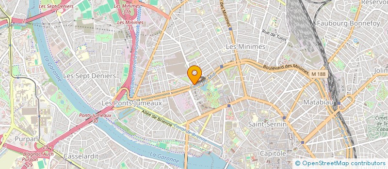 localisation de l'entreprise INDIVISION GOMBAUD SABRINA ET XAVIER à TOULOUSE