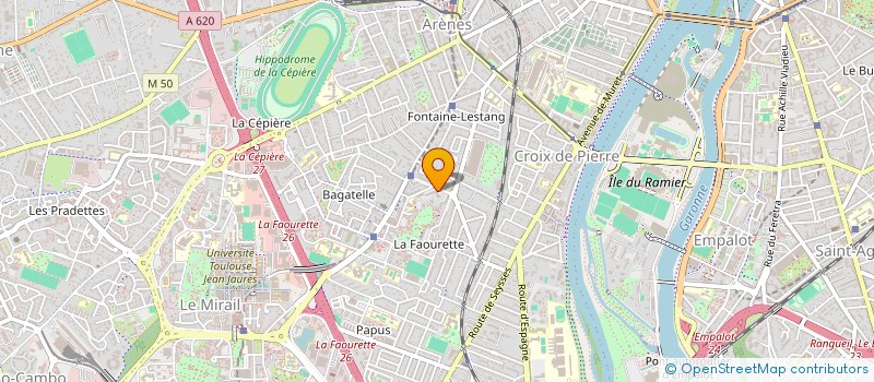 localisation de l'entreprise INDIVISION GOMEZ MAZOYER  TOULOUSE