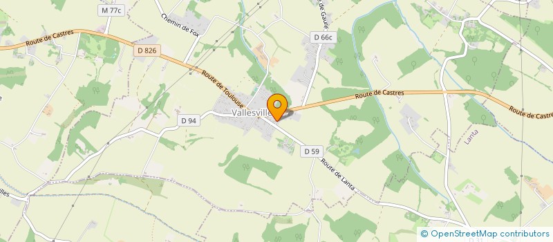 localisation de l'entreprise INDIVISION GONCALVES  VALLESVILLES