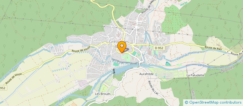 localisation de l'entreprise INDIVISION GONCALVES CARRIER à GREOUX-LES-BAINS
