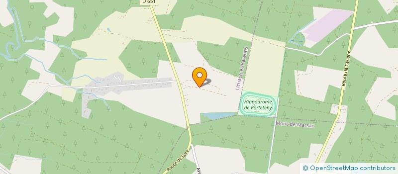 localisation de l'entreprise INDIVISION GONTHIER  UCHACQ-ET-PARENTIS