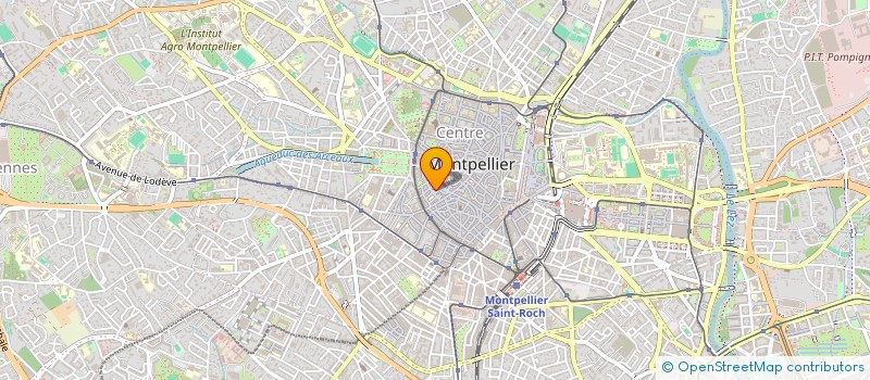 localisation de l'entreprise INDIVISION GONZALES LEVALLOIS  MONTPELLIER