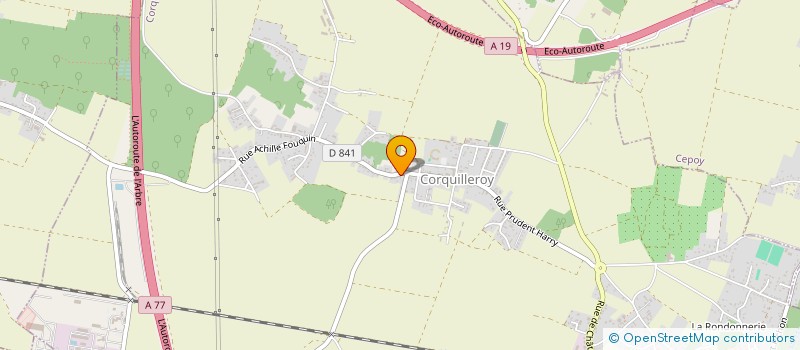 localisation de l'entreprise INDIVISION GONZALEZ- LEFORESTIER  CORQUILLEROY