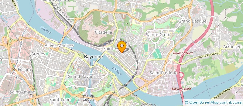 localisation de l'entreprise INDIVISION GORGE HERROU à BAYONNE